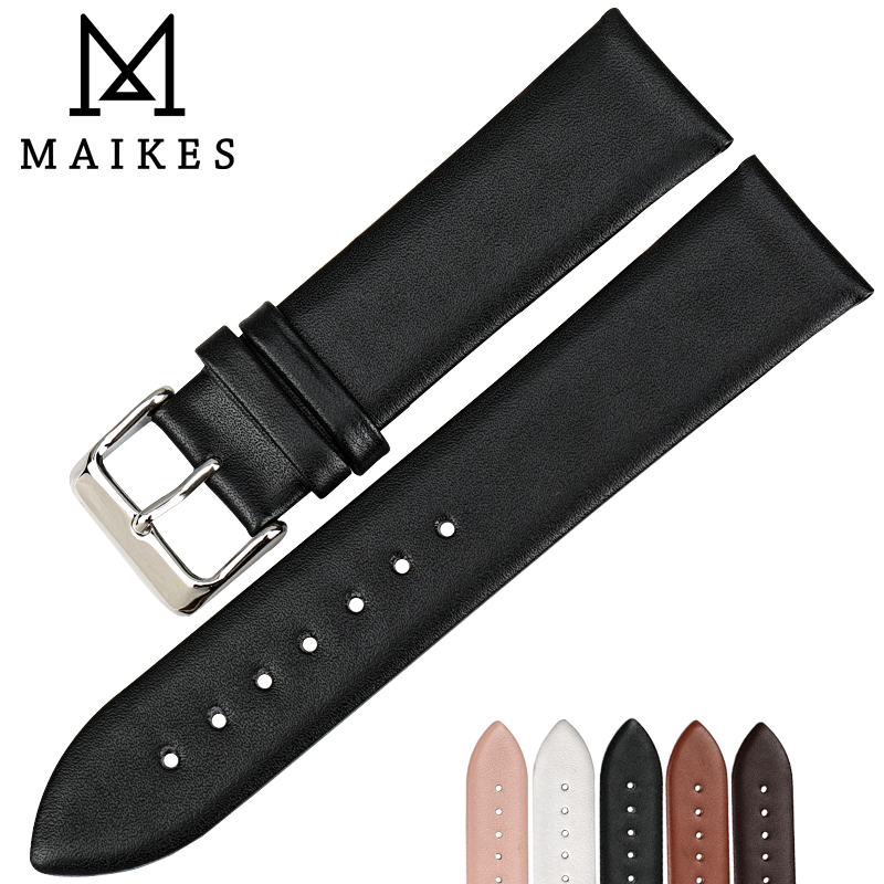 Suede Strap Watch - MAIKES натуральная кожа браслет для часов