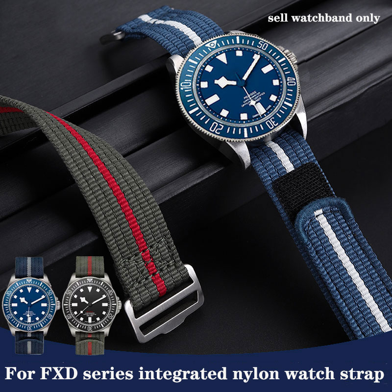 Nato Strap Nylon - Высококачественный нейлоновый ремешок для часов 22