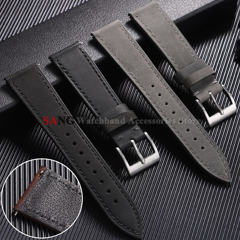 Suede Strap Watch - Ремешки для часов из воловьей кожи