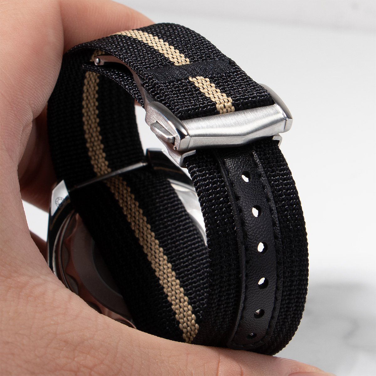 Премиальный ребристый ремешок  – обзор и цена Nato Strap Nylon