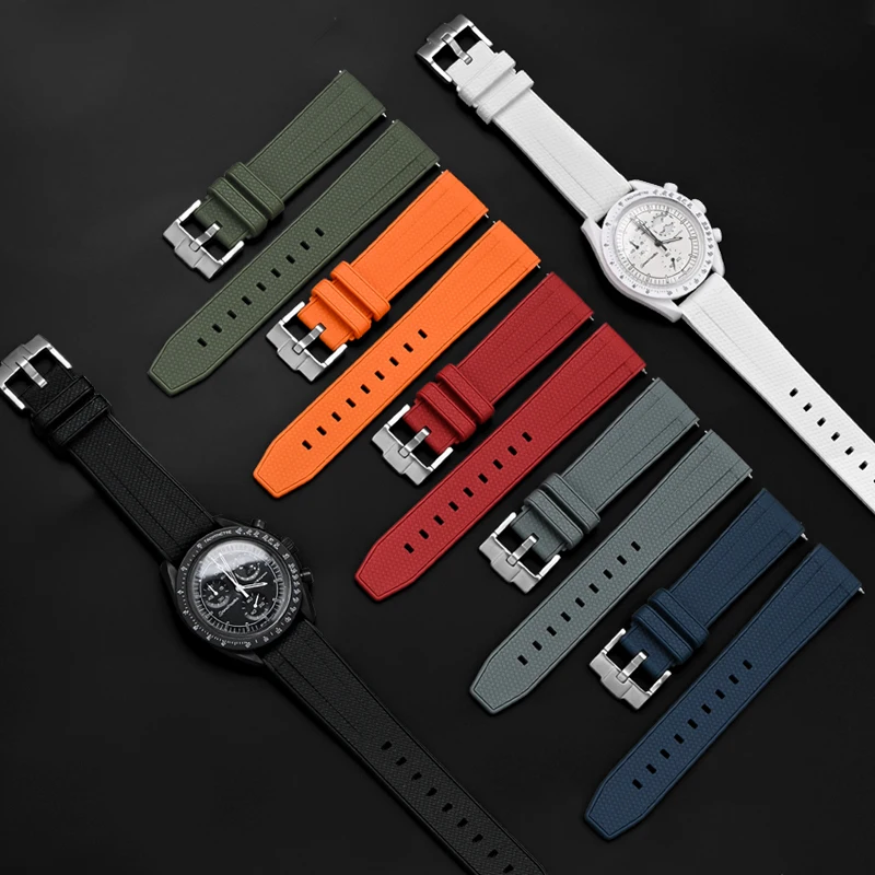 Ремешок из жидкого силикона 20 – обзор и цена Omega Watch Seamaster