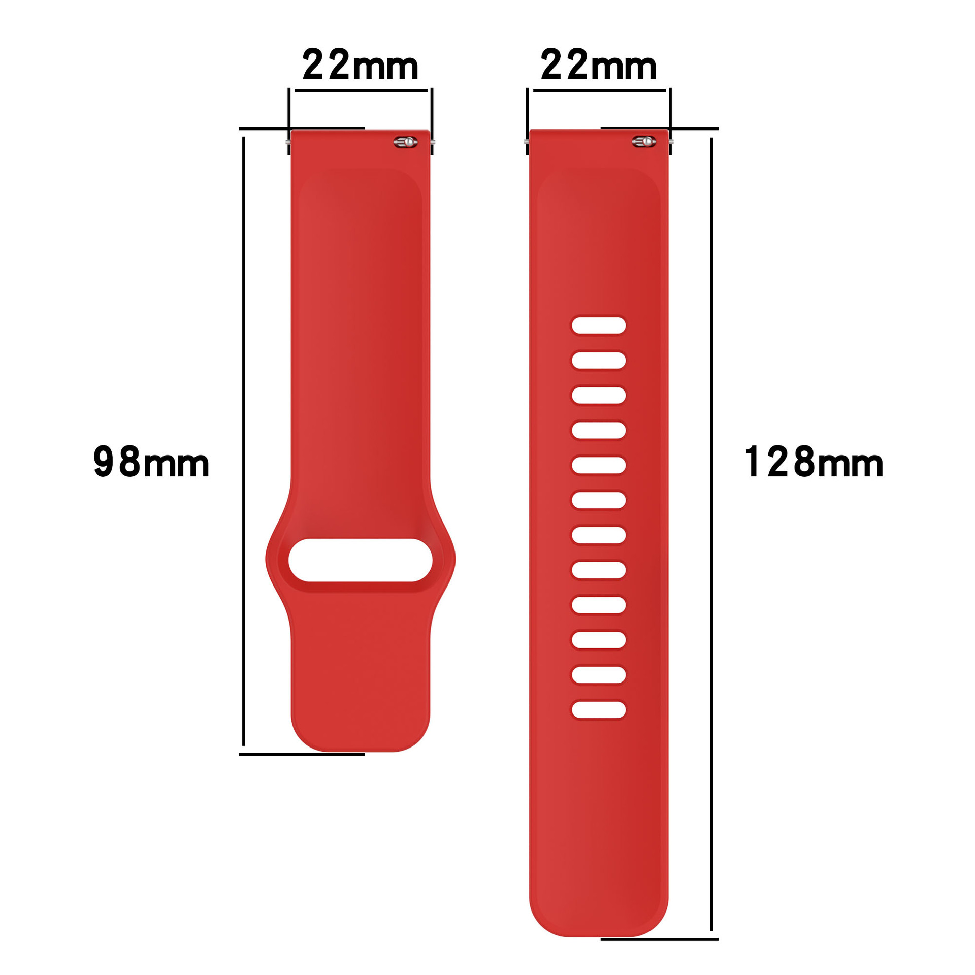 Силиконовый ремешок для Redmi  – обзор и цена Silicone Watch Band 22Mm