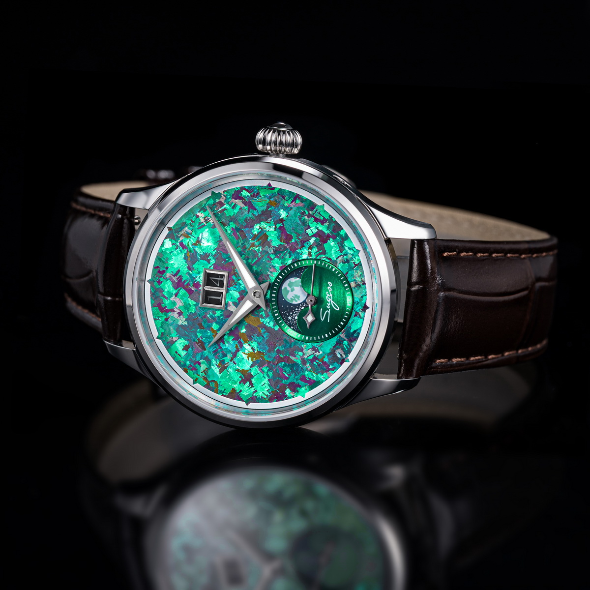Мужские часы Sugess Moonphase  – обзор и цена Rolex Watch Submariner