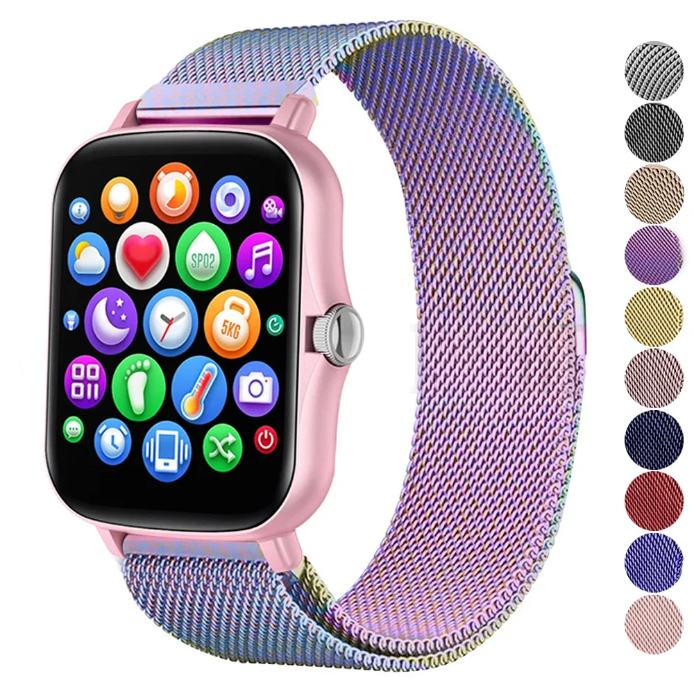 Ремешок 20 мм для Amazfit GTS  – обзор и цена Milanese Loop Magnetic