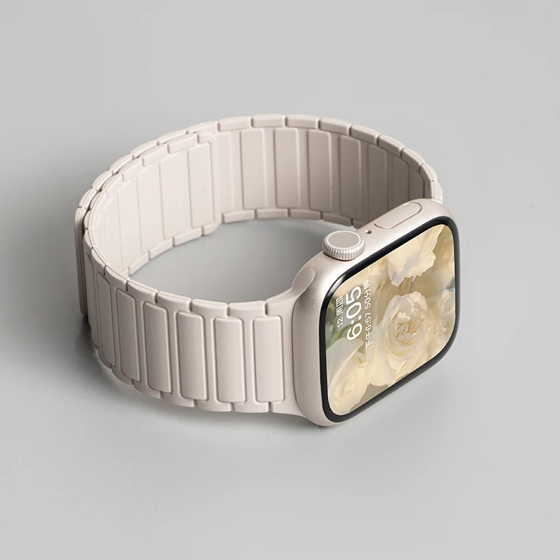 Магнитный силиконовый ремешок  – обзор и цена Milanese Loop Magnetic