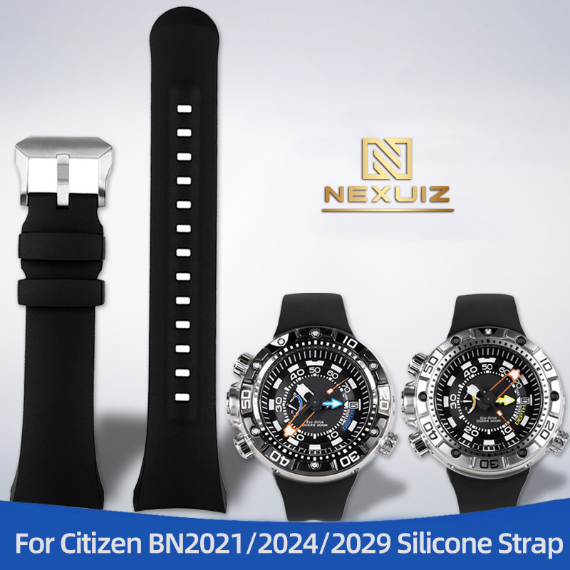 Специальный изогнутый силиконо – обзор и цена Citizen Watch Promaster
