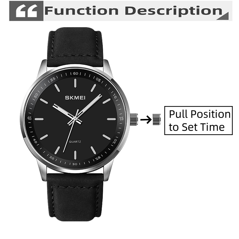 Skmei оригинальные брендовые к – обзор и цена Suede Strap Watch